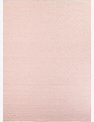 Pink Hand Woven Geo Trellis Flatweave Rug