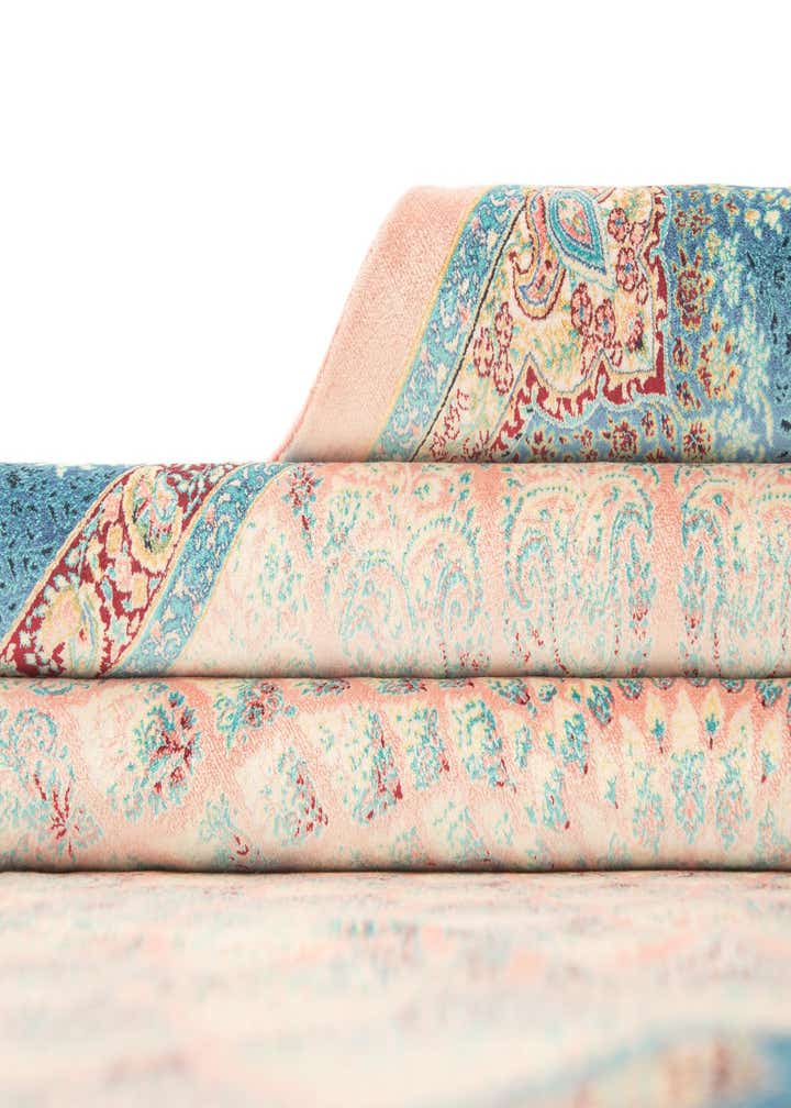 4' 5 x 6' 4 Ghom Design Rug