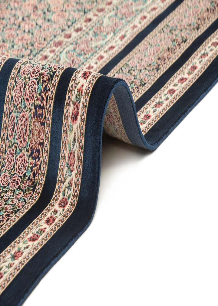 4' 9 x 7' 4 Ghom Design Rug