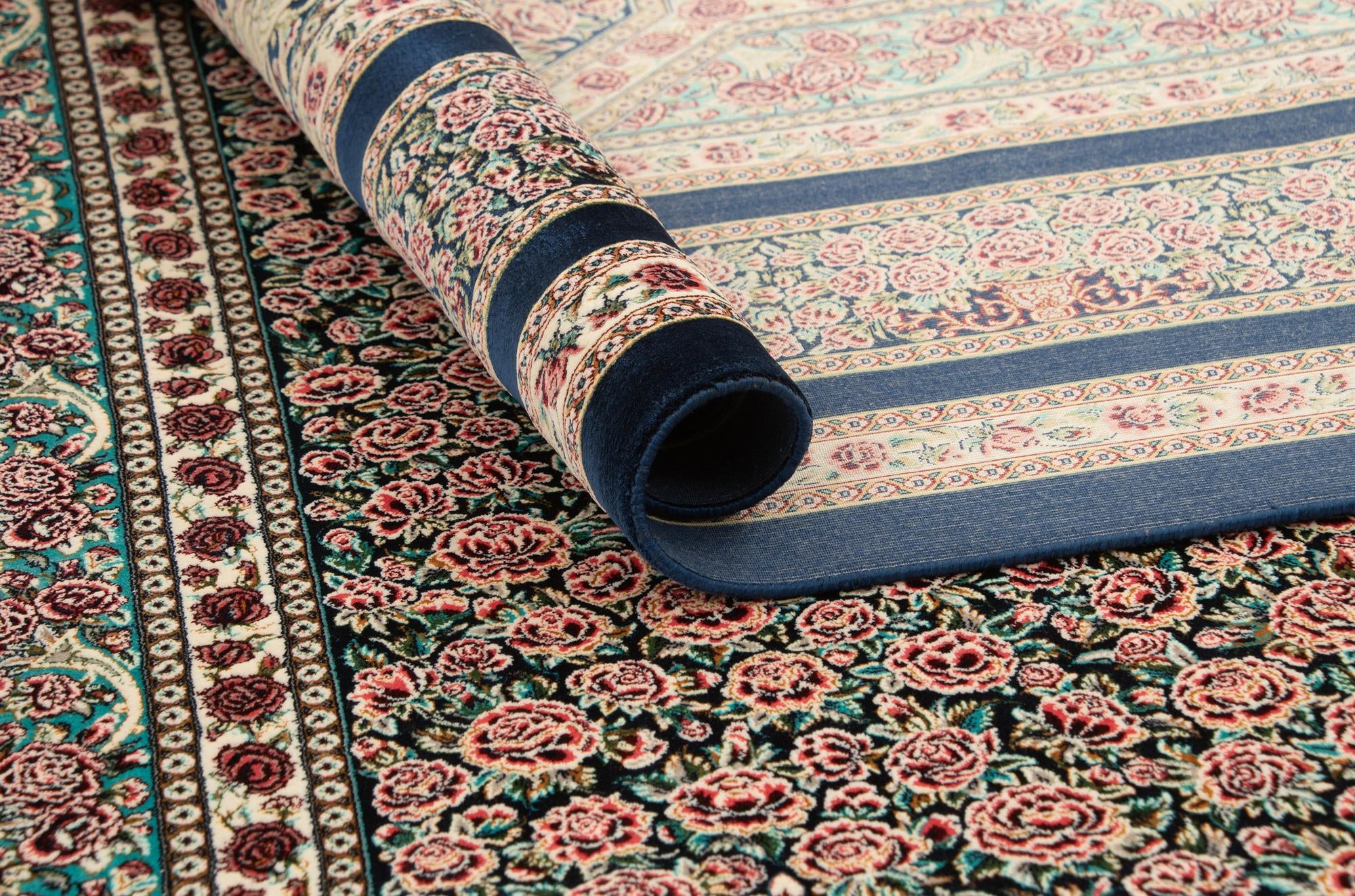 4' 9 x 7' 4 Ghom Design Rug