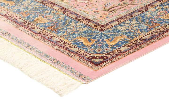 4' 9 x 7' 6 Ghom Design Rug