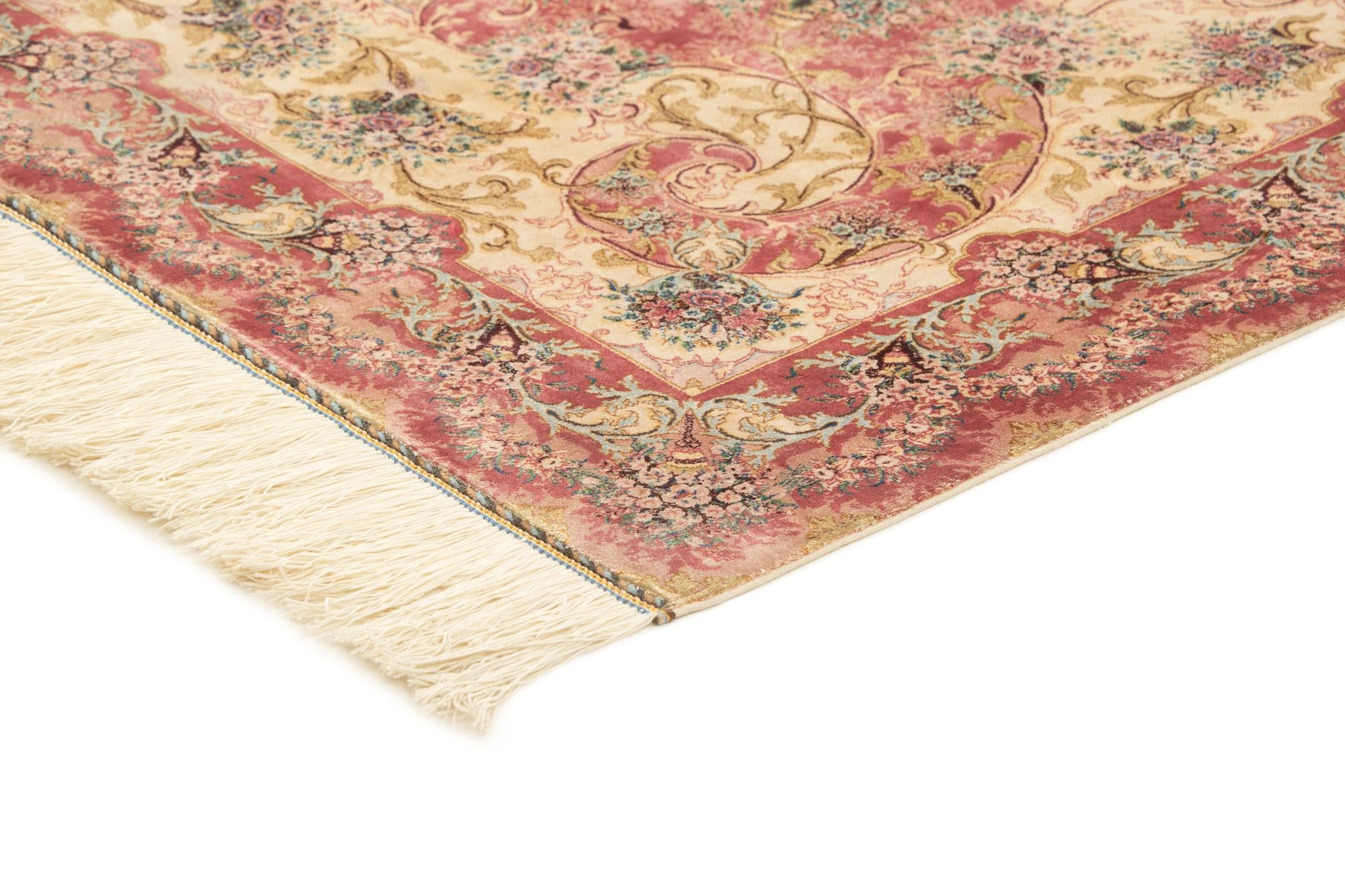 3' 10 x 5' 7 Ghom Design Rug