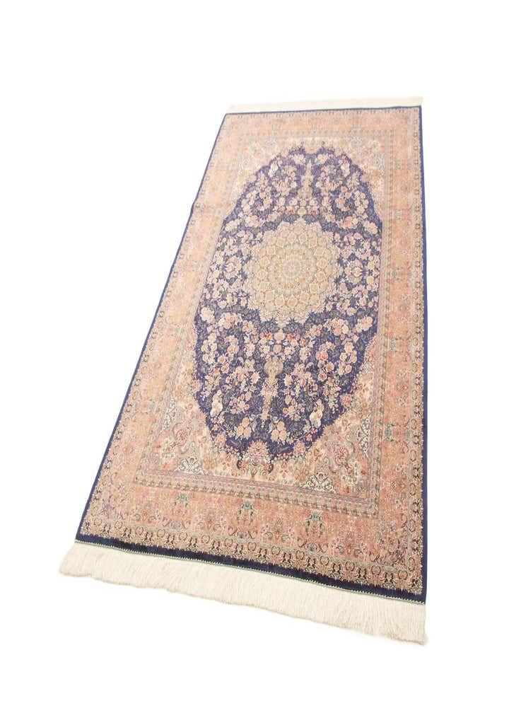 4' 9 x 7' 3 Ghom Design Rug
