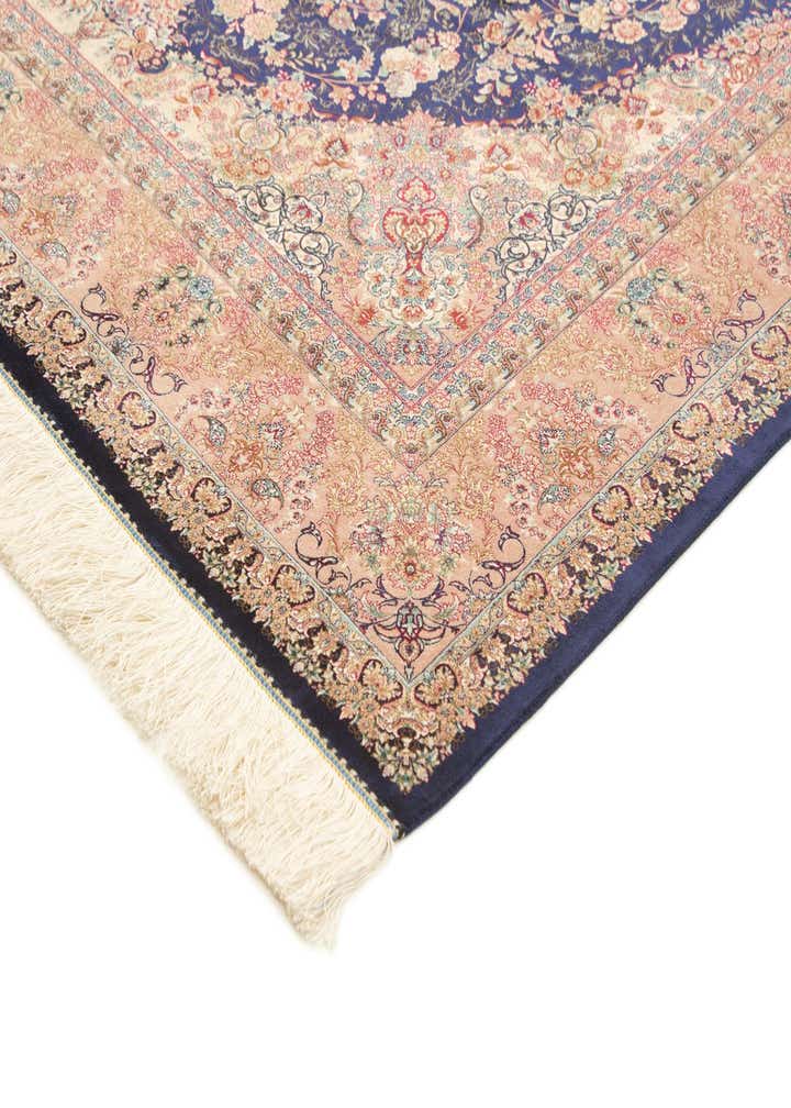 4' 9 x 7' 3 Ghom Design Rug