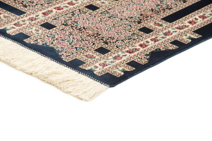 4' 10 x 7' 5 Ghom Design Rug