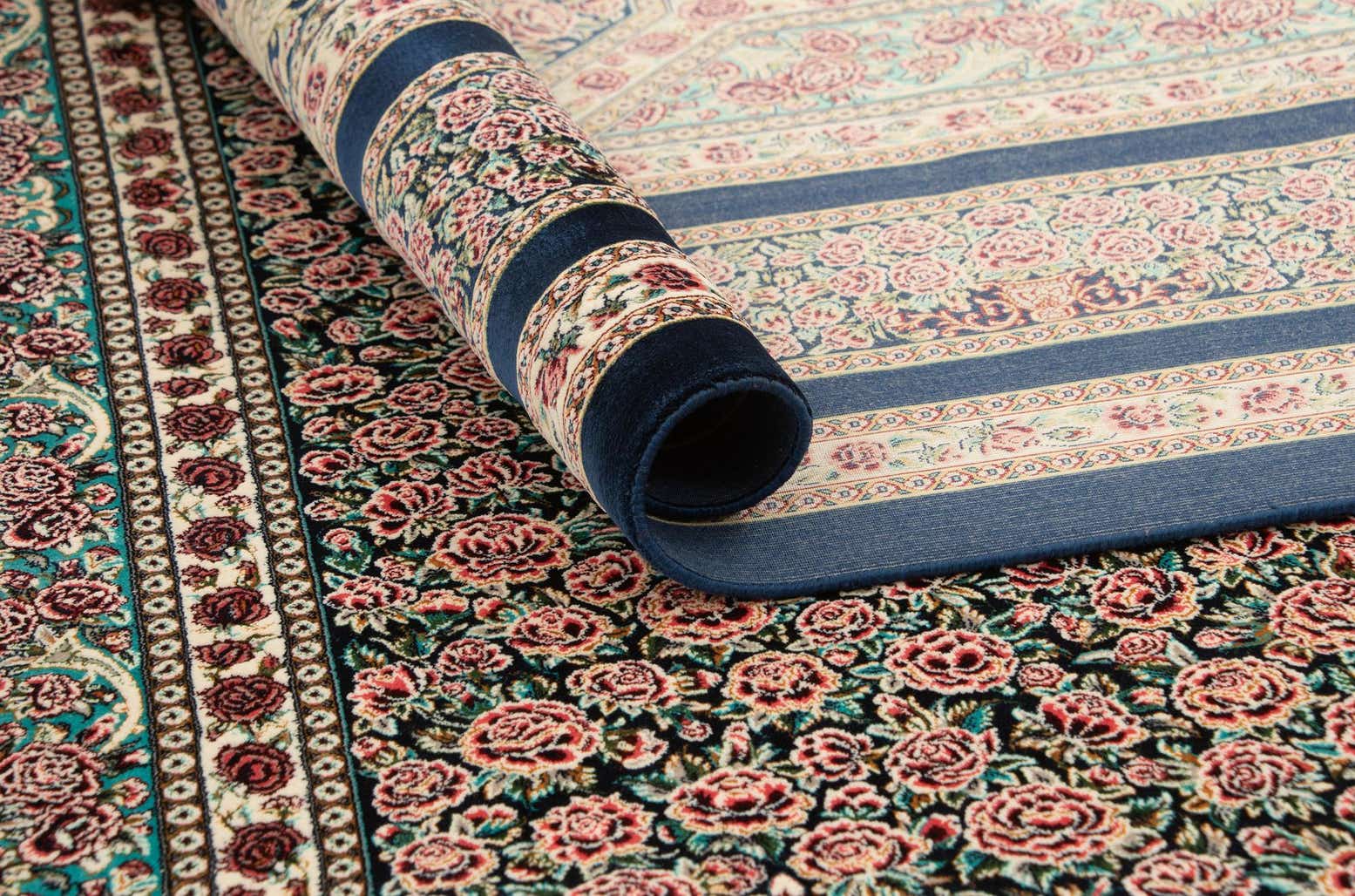4' 10 x 7' 5 Ghom Design Rug