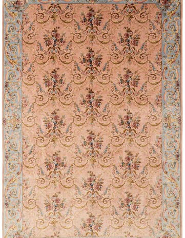 5' 7 x 8' 11 Ghom Design Rug