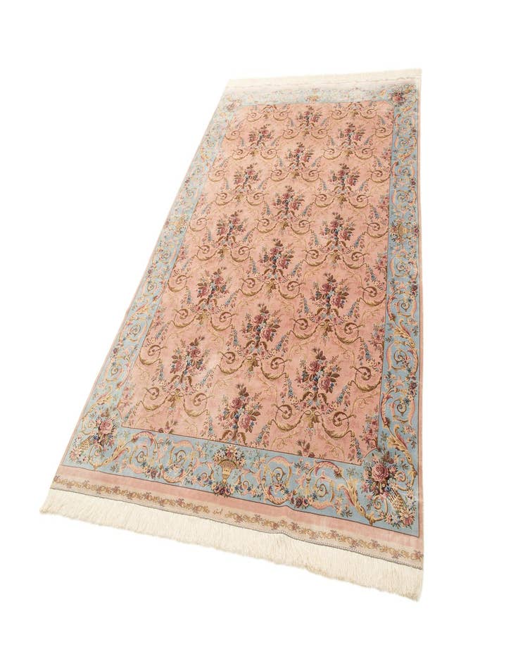 Detail image of 5' 7 x 8' 11 Ghom Design Rug