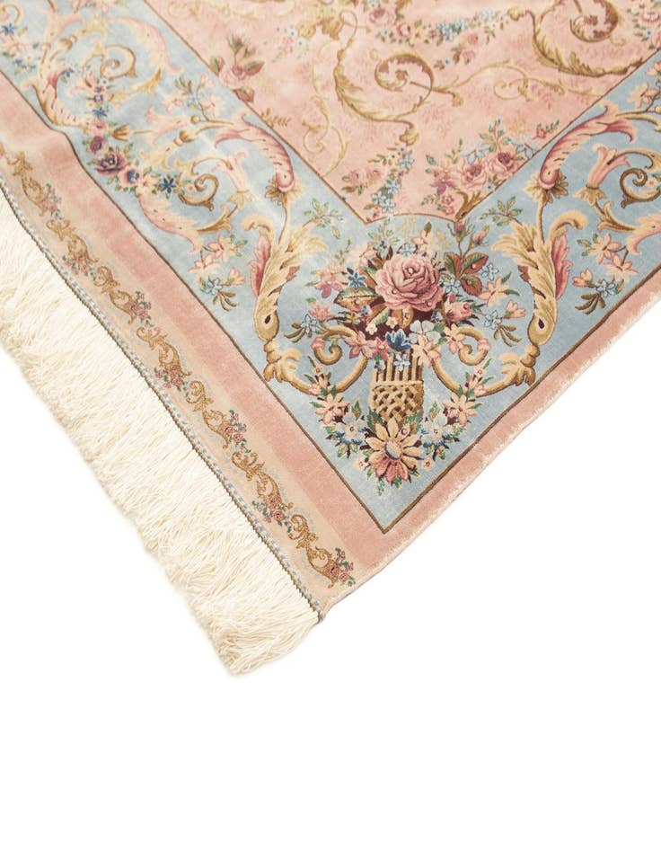 Detail image of 5' 7 x 8' 11 Ghom Design Rug