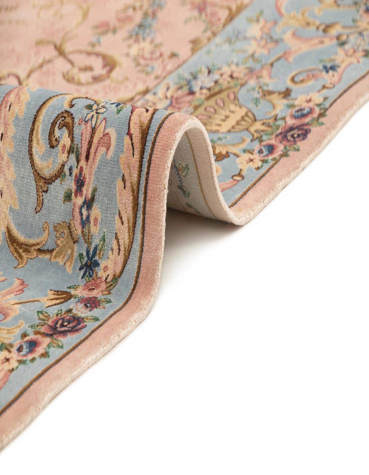 Detail image of 5' 7 x 8' 11 Ghom Design Rug