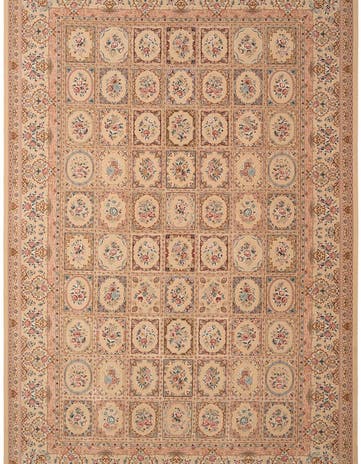 6' 5 x 9' 9 Ghom Design Rug