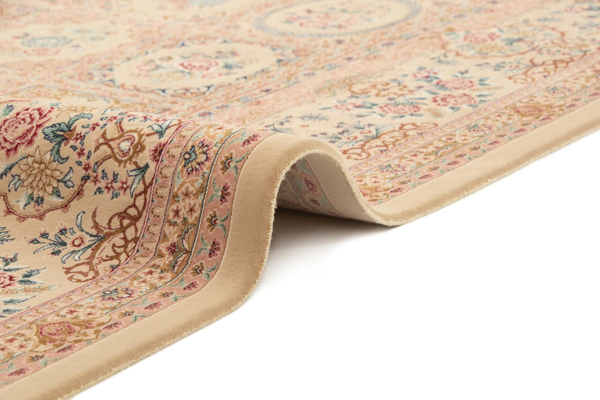6' 5 x 9' 9 Ghom Design Rug