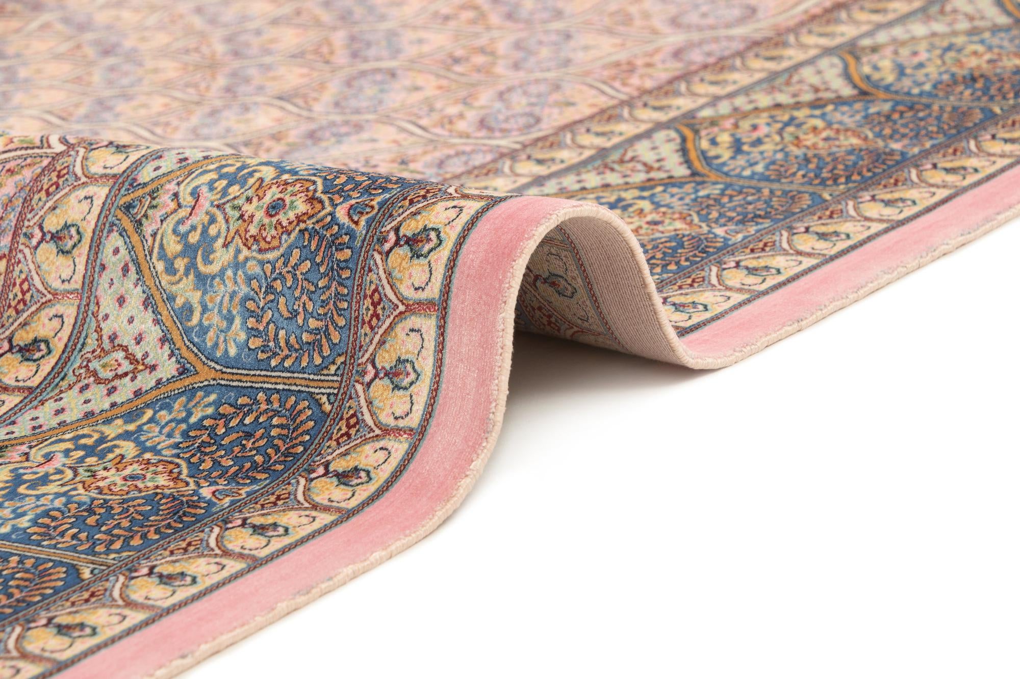 4' 9 x 7' 5 Ghom Design Rug