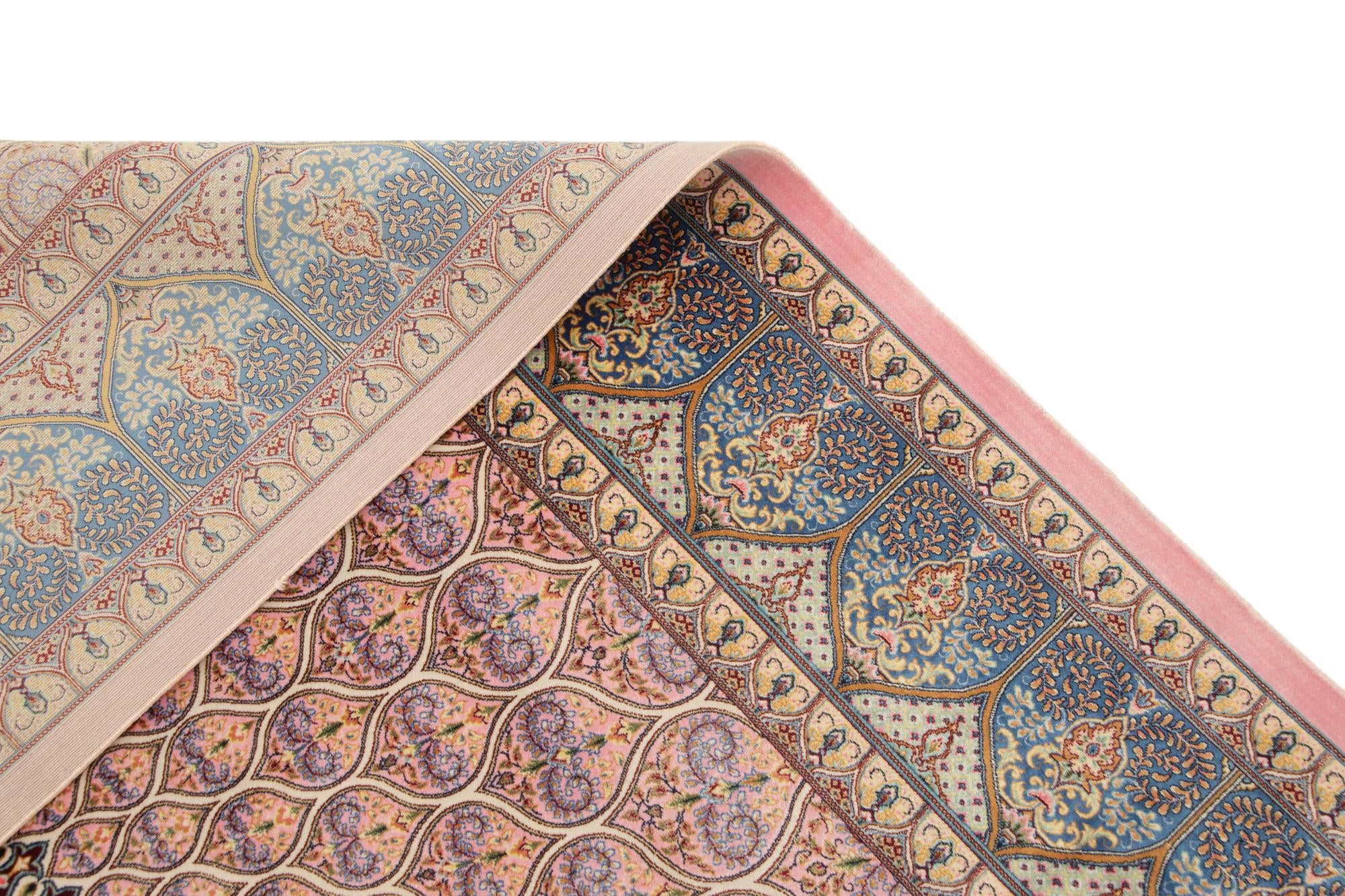 4' 9 x 7' 5 Ghom Design Rug
