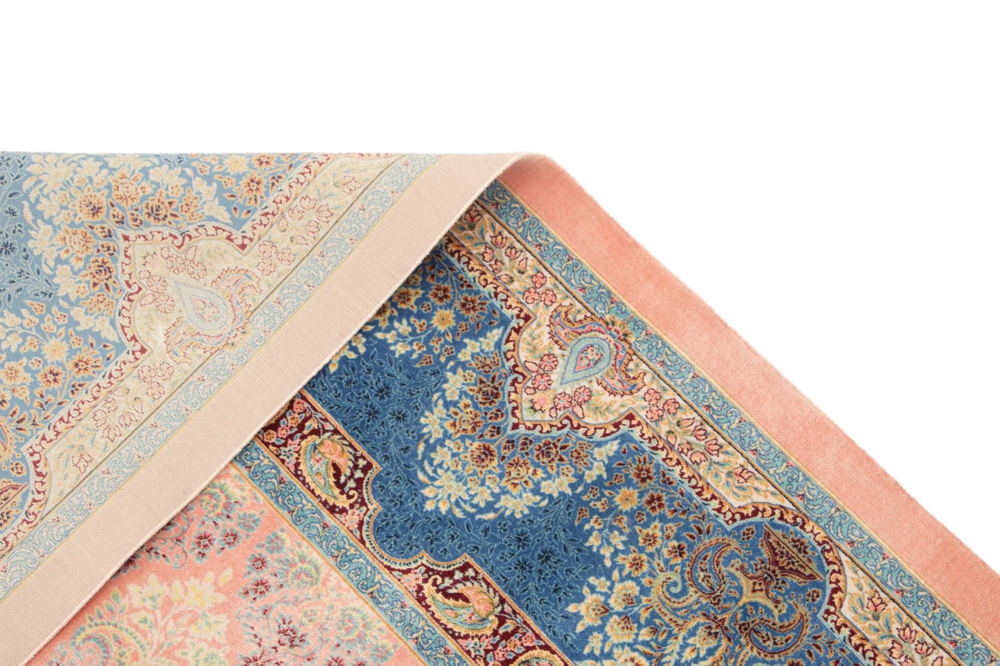 6' 6 x 9' 7 Ghom Design Rug