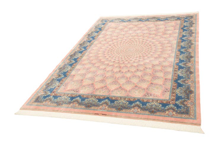 Detail image of 6' 6 x 9' 7 Ghom Design Rug