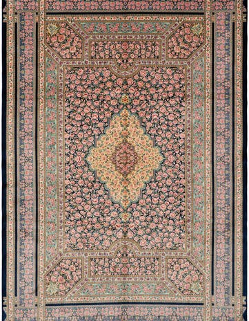 6' 5 x 9' 7 Ghom Design Rug