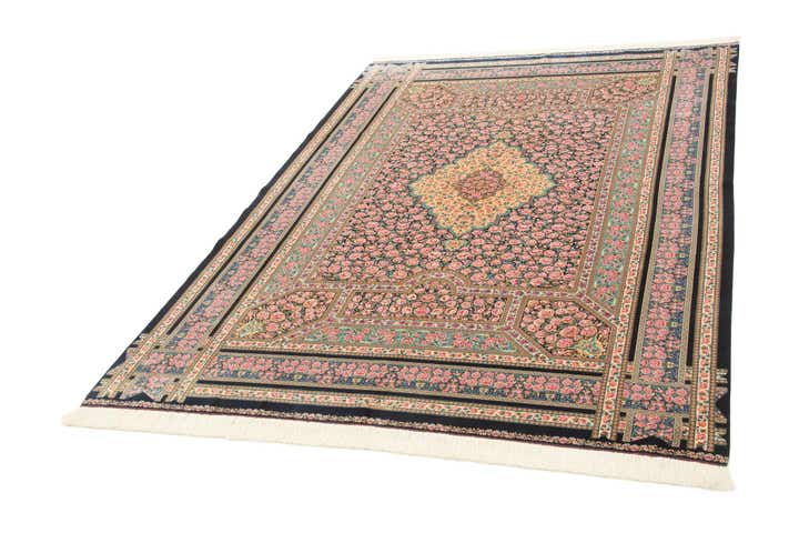 6' 5 x 9' 7 Ghom Design Rug