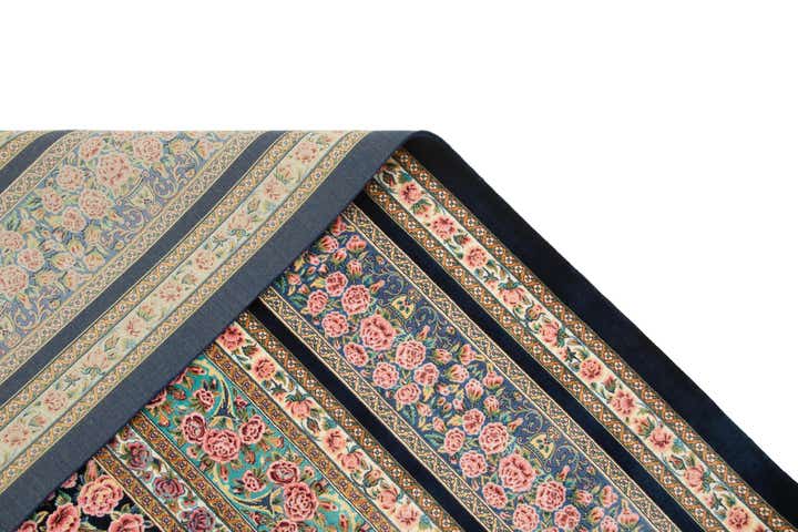 6' 5 x 9' 7 Ghom Design Rug