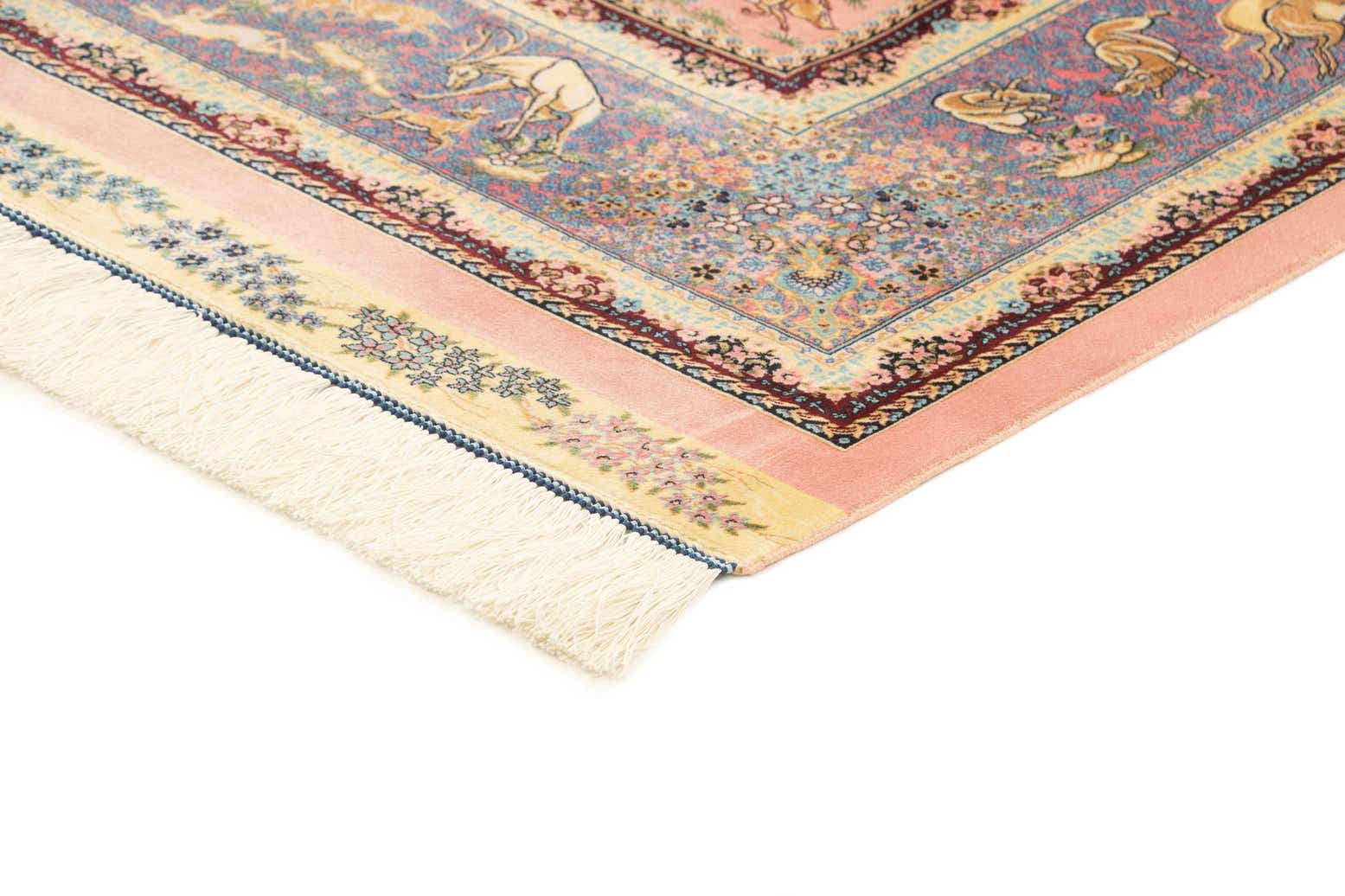 4' 9 x 7' 5 Ghom Design Rug