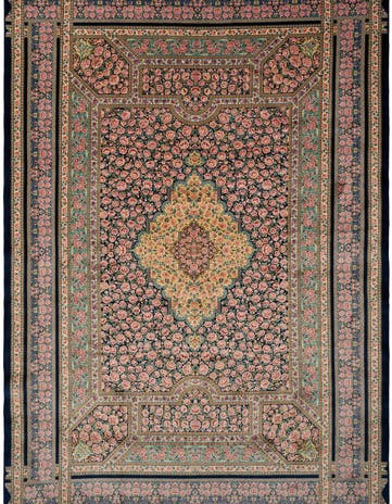 6' 6 x 9' 7 Ghom Design Rug