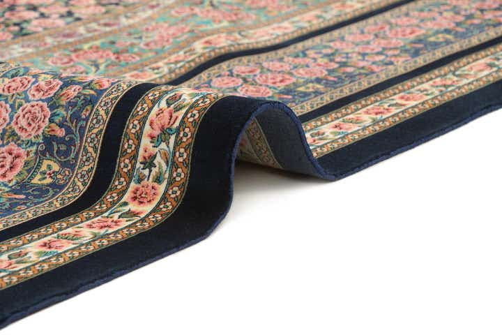 6' 6 x 9' 7 Ghom Design Rug