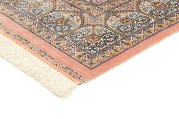 6' 6 x 9' 7 Ghom Design Rug