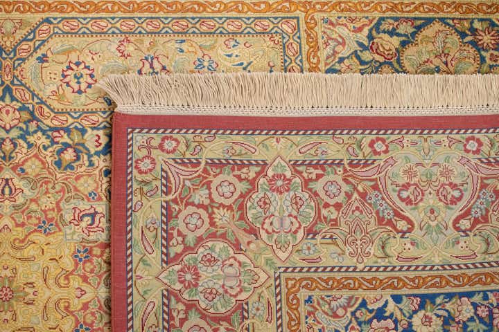 3' 5 x 5' 2 Ghom Silk Rug