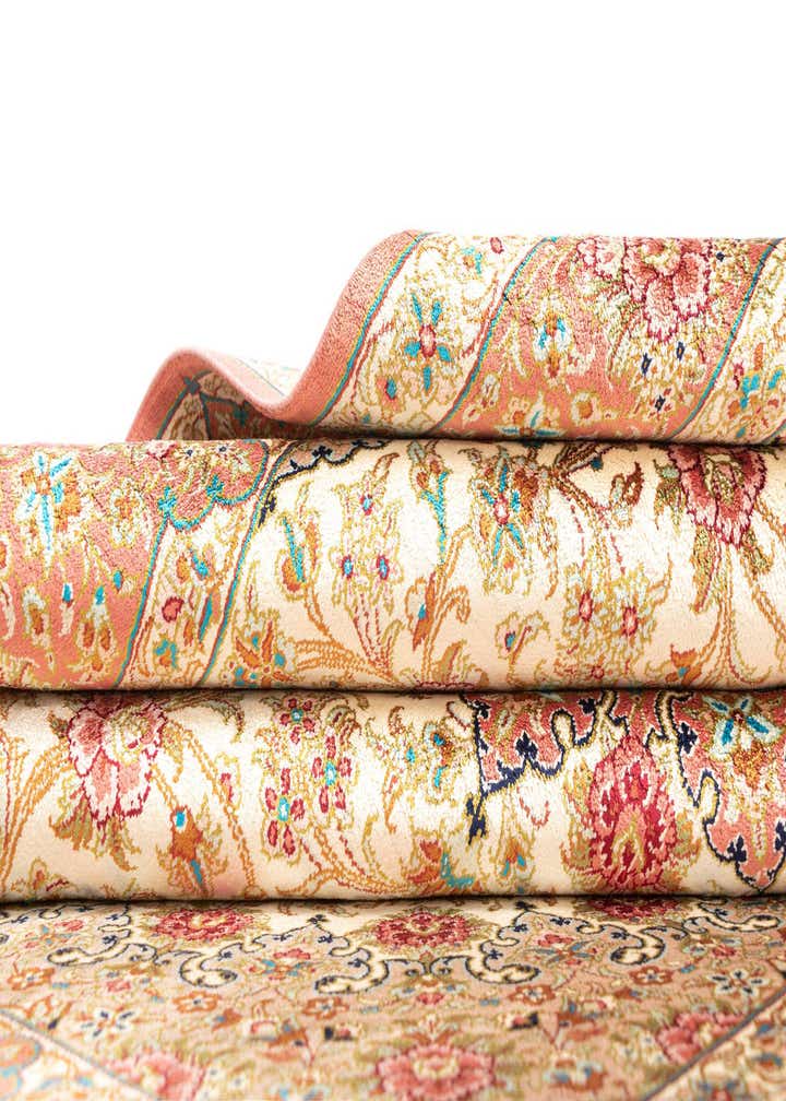 3' 3 x 5' 1 Ghom Silk Rug