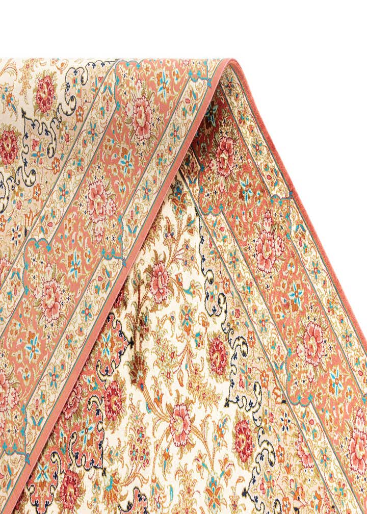 3' 3 x 5' 1 Ghom Silk Rug