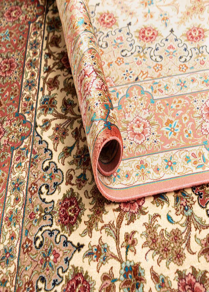 3' 3 x 5' 1 Ghom Silk Rug