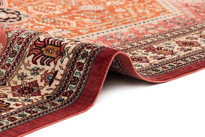 4' 3 x 6' 9 Ghom Silk Rug