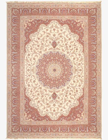 8' 3 x 11' 6 Ghom Silk Rug