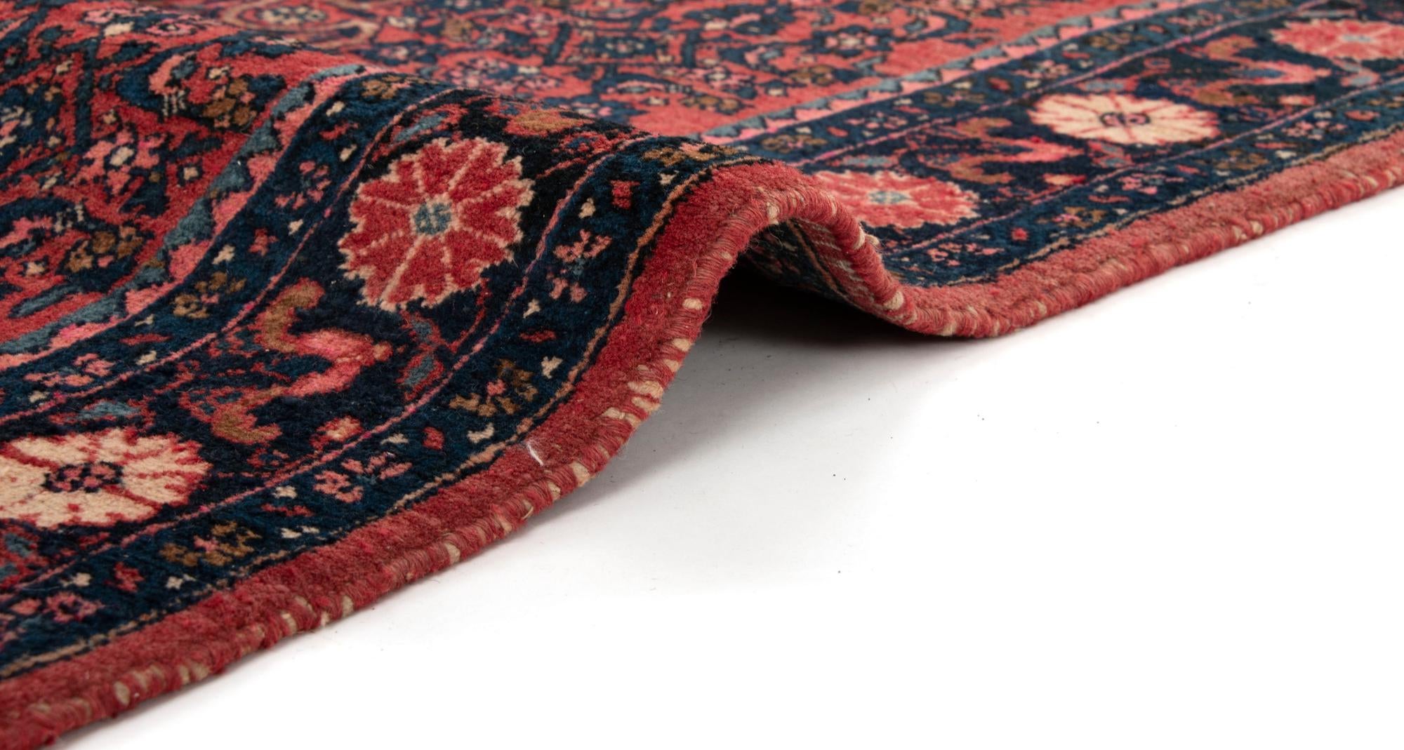 4' 4 x 6' 11 Hand Knotted Goltuk Persian Wool Rug