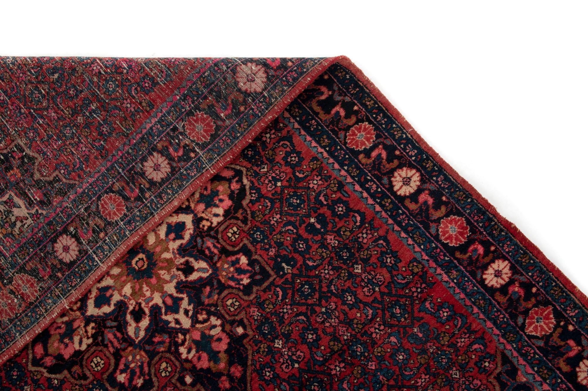 4' 4 x 6' 11 Hand Knotted Goltuk Persian Wool Rug