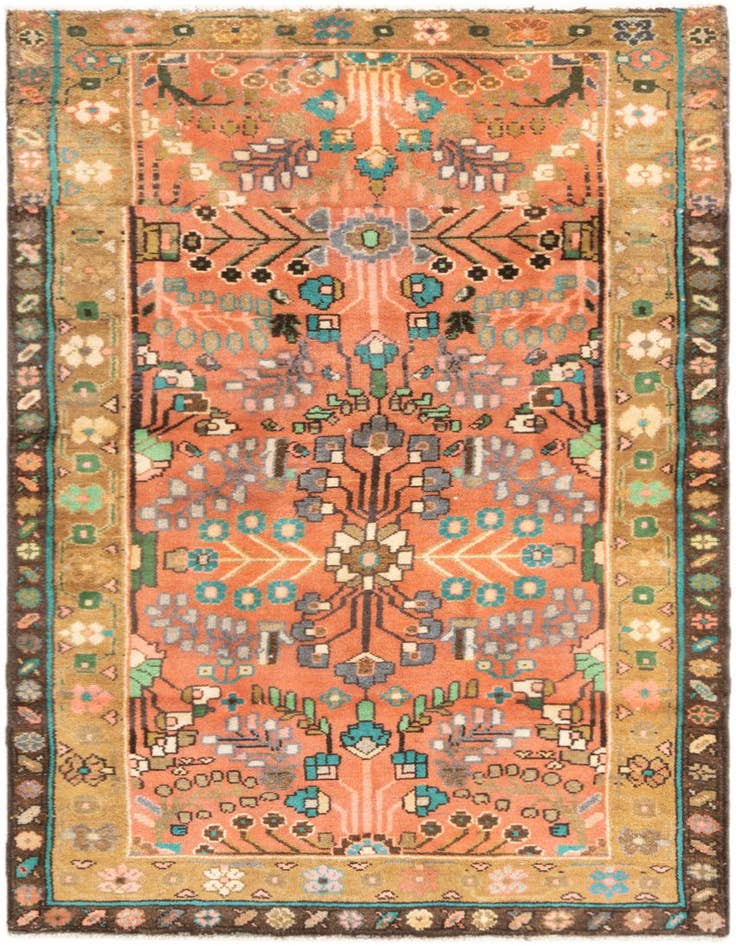 Detail image of 3' 3 x 5' 9 Hamedan Rug