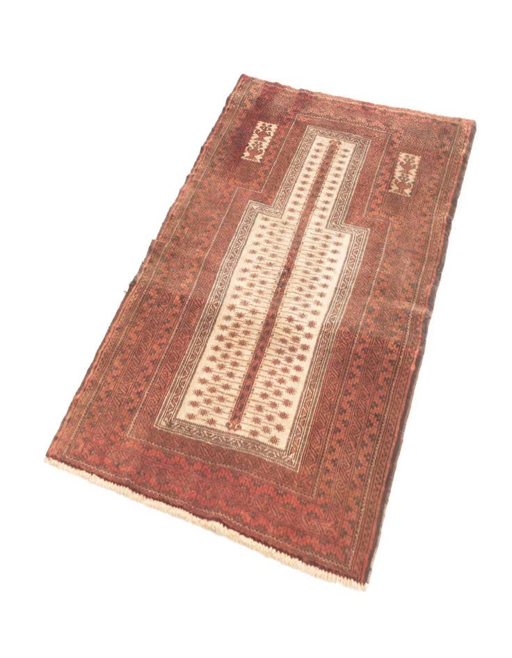 Detail image of 3' 3 x 4' 6 Hamedan Rug