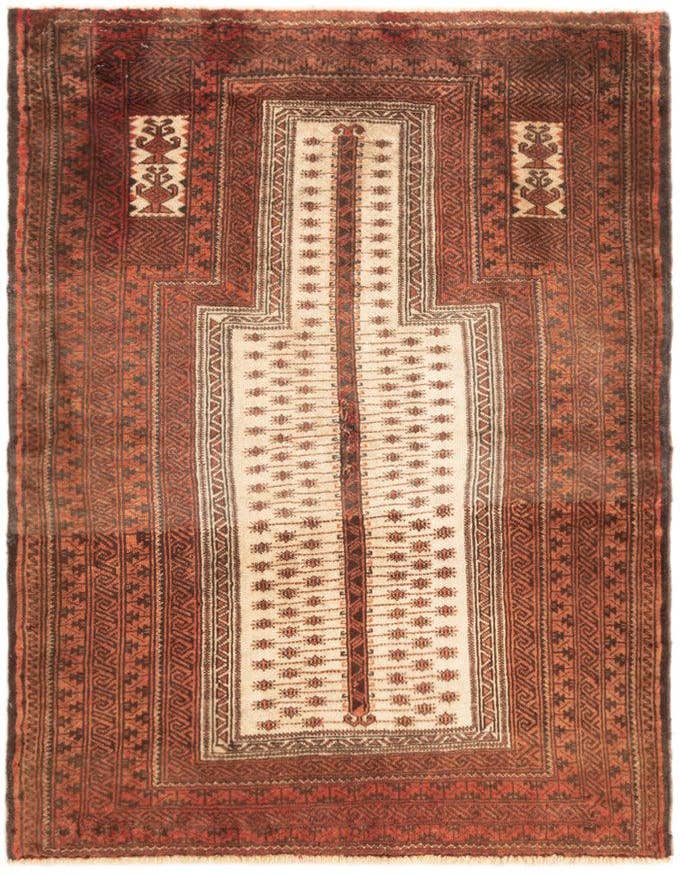Detail image of 3' 3 x 4' 6 Hamedan Rug