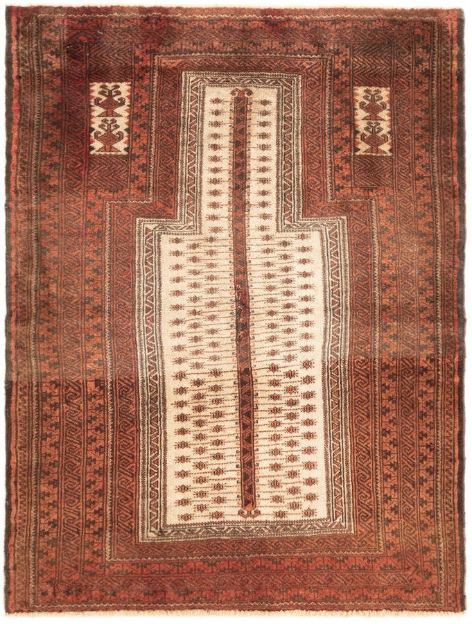 Detail image of 3' 3 x 4' 6 Hamedan Rug