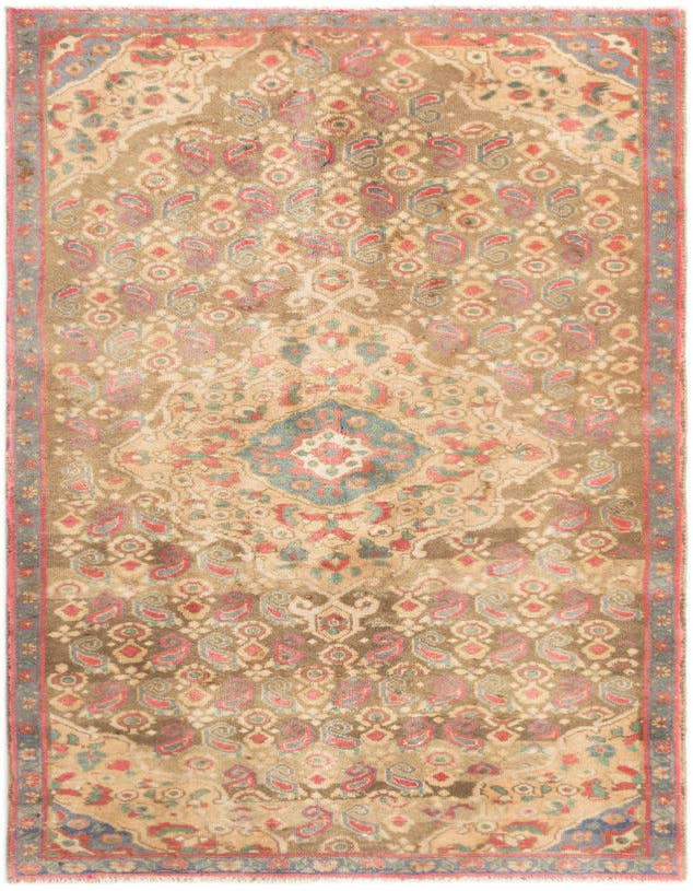 Detail image of 3' 1 x 6' 1 Hamedan Rug