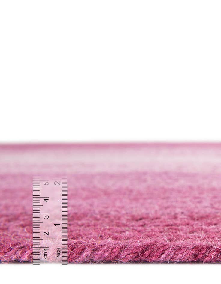 Detail image of 5' 1 x 8'  Hand Hand Braided Wool Rug