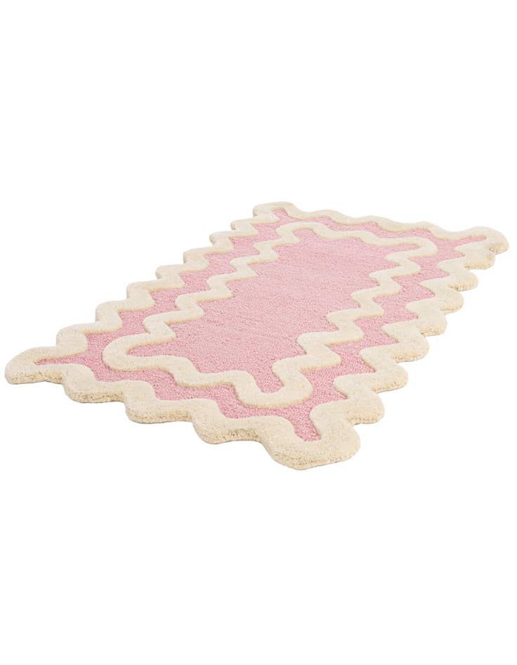 Detail image of 2' x 3' 1 Happy Rugs Wiggles Wool