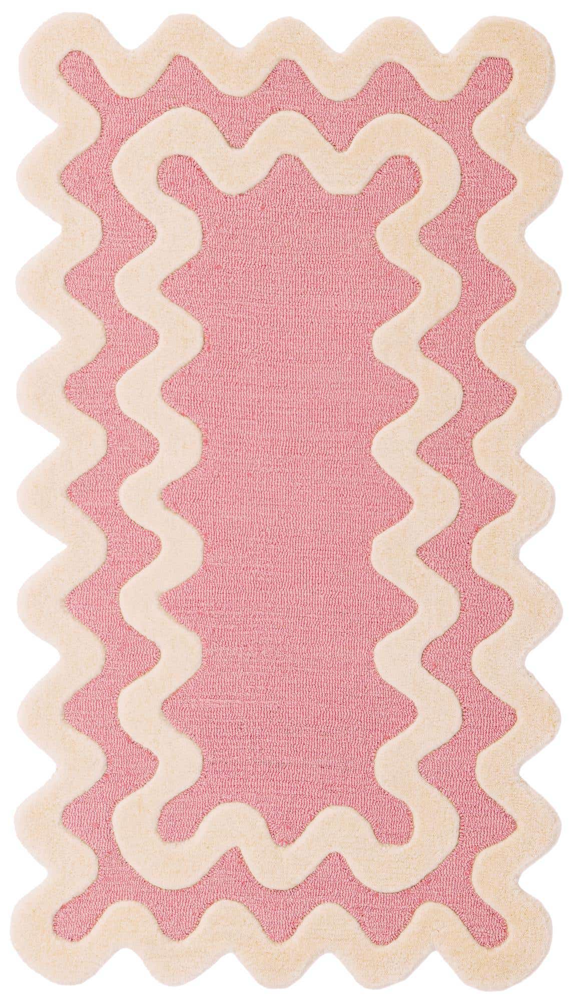 3' 1 x 5' 3 Happy Rugs Wiggles Wool