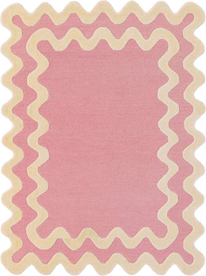 4' 1 x 6' 1 Happy Rugs Wiggles Wool