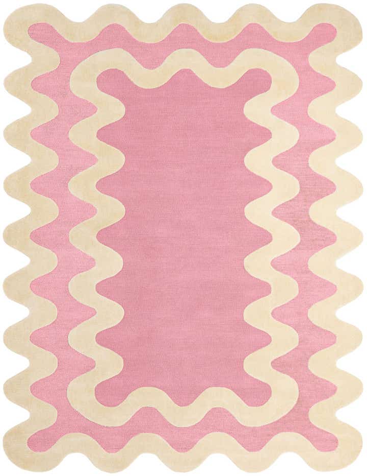 7' 10 x 10' Happy Rugs Wiggles Wool