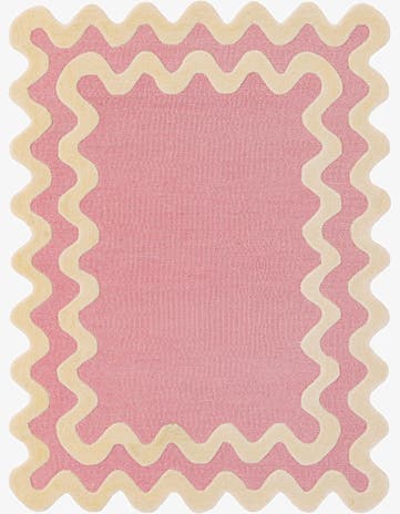 4' 1 x 6' 1 Happy Rugs Wiggles Wool