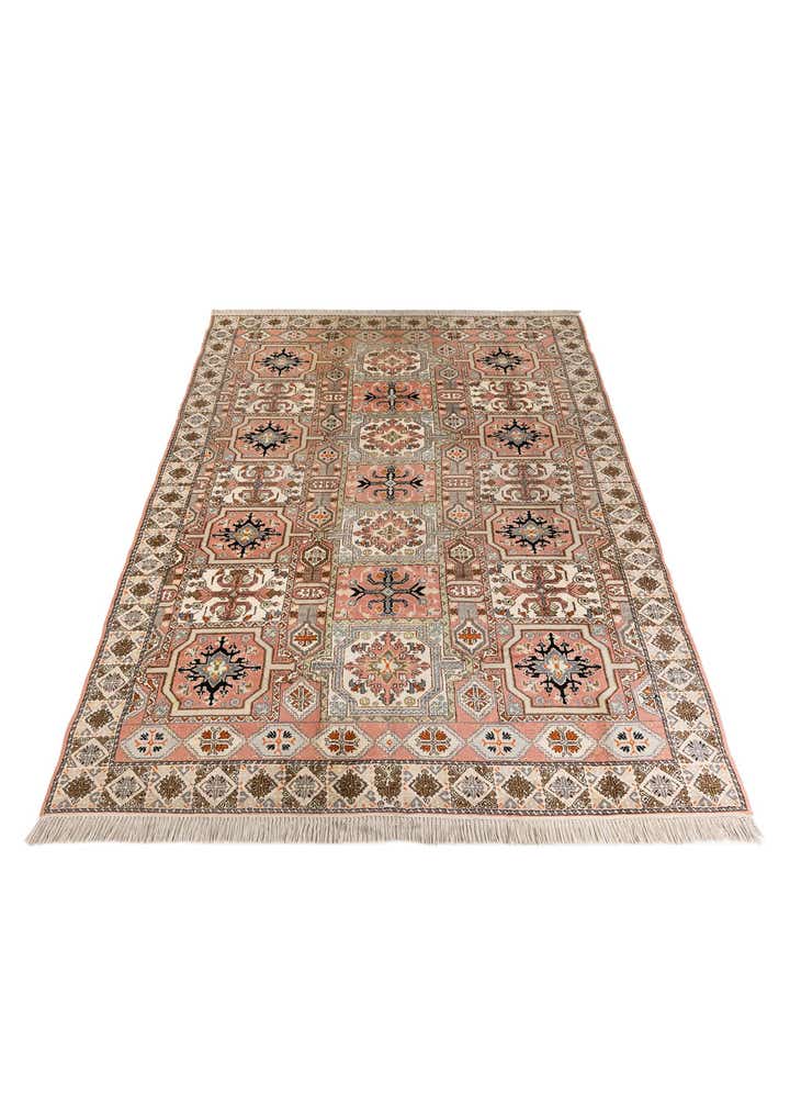 6' 6 x 10' 2 Hand Knotted Heriz Wool Rug