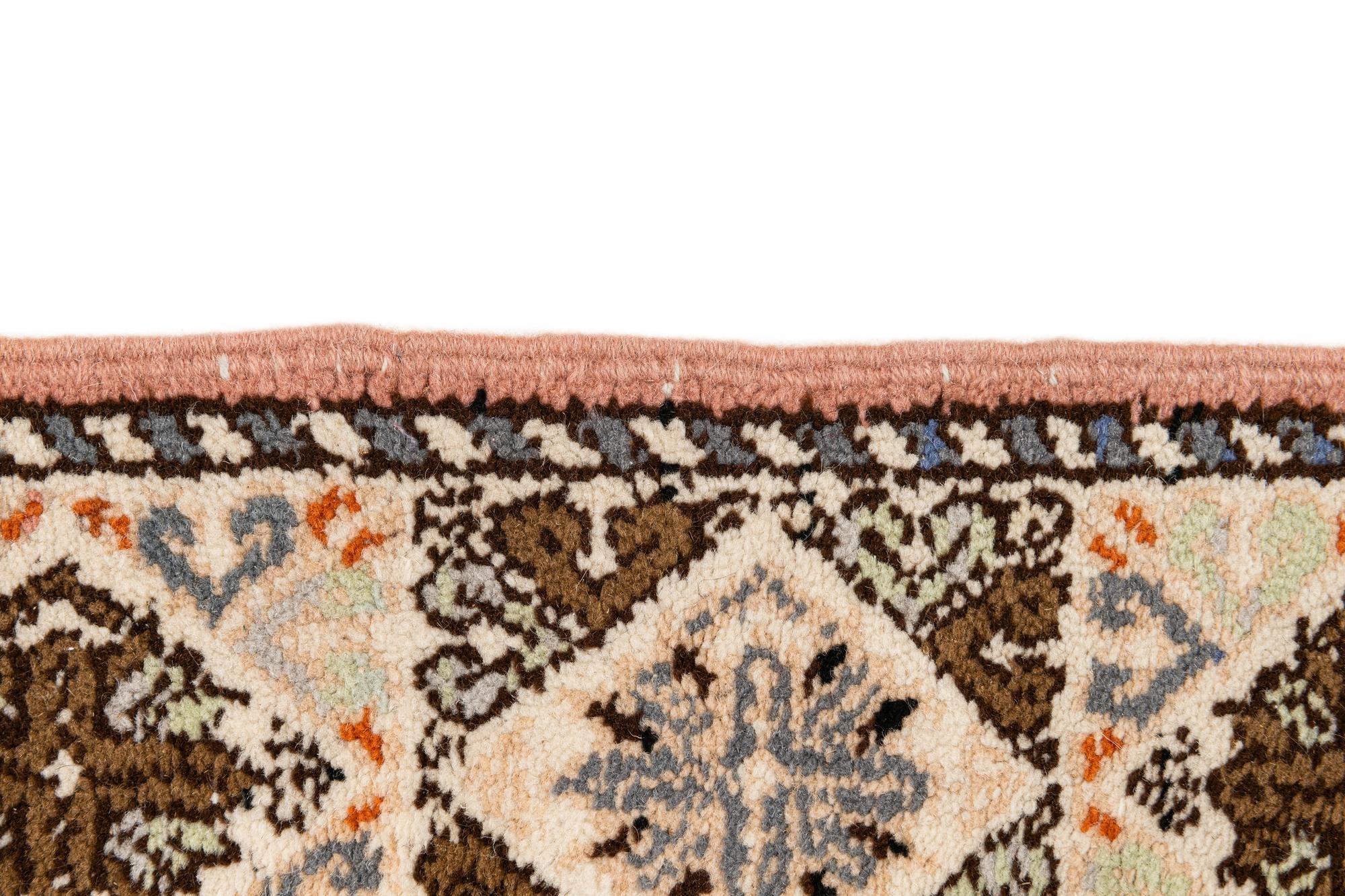 6' 6 x 10' 2 Hand Knotted Heriz Wool Rug