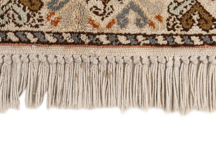 6' 6 x 10' 2 Hand Knotted Heriz Wool Rug
