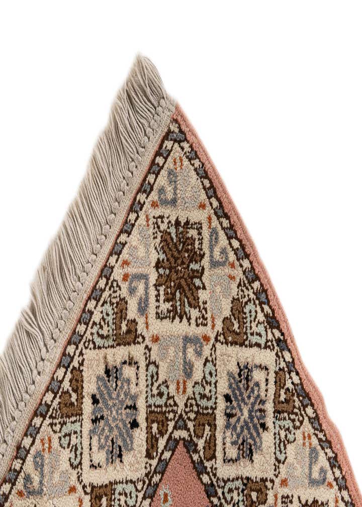 6' 6 x 10' 2 Hand Knotted Heriz Wool Rug